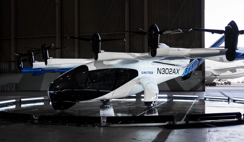 Avin elctrico de despegue y aterrizaje vertical (eVTOL) 
